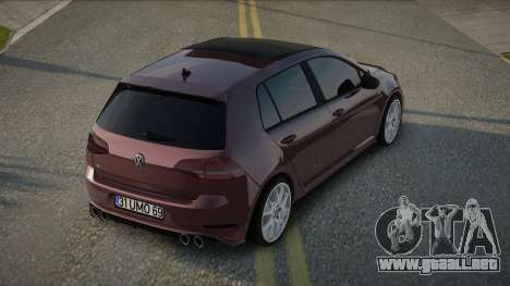 Volkswagen Golf 7 Naviny para GTA San Andreas