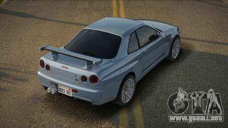 1999 Nissan Skyline R34 GTR para GTA San Andreas