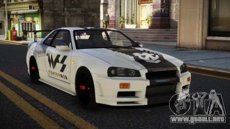 Nissan Skyline R34 Miade para GTA 4