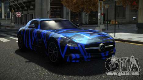 Mercedes-Benz SLS Sater S6 para GTA 4
