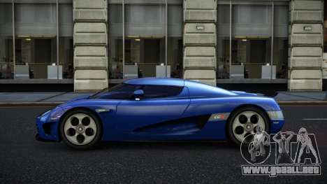 Koenigsegg CCX Quboma para GTA 4