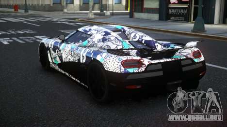 Koenigsegg Agera Nixak S13 para GTA 4