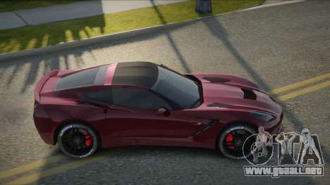 Chevrolet Corvette Z51 C7 14th para GTA San Andreas