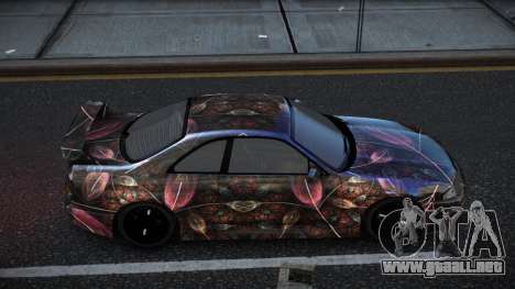 Nissan Skyline R33 Alsonry S5 para GTA 4