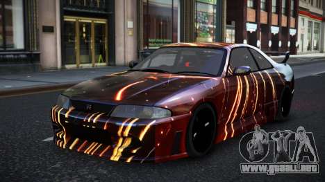 Nissan Skyline R33 Alsonry S12 para GTA 4