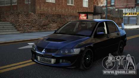 Mitsubishi Lancer Evolution VIII Deasa para GTA 4