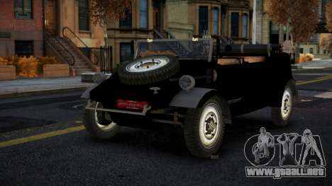 Volkswagen Kubelwagen Saqizodu para GTA 4