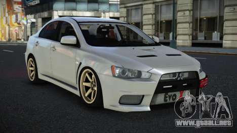 Mitsubishi Lancer Evolution X Ruta para GTA 4