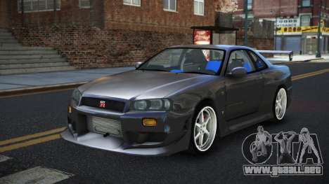 Nissan Skyline R34 Ruyuzo para GTA 4