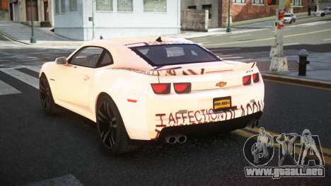 Chevrolet Camaro Gelstela S6 para GTA 4