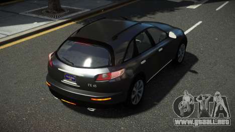 Infiniti FX45 Picpida para GTA 4