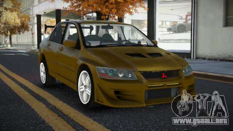 Mitsubishi Lancer Evolution VII Bocgan para GTA 4