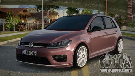 Volkswagen Golf 7 Naviny para GTA San Andreas
