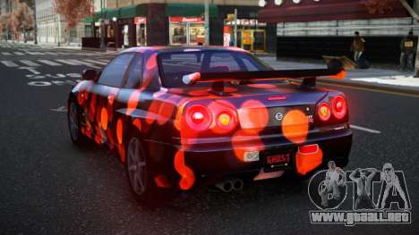 Nissan Skyline R34 Conia S6 para GTA 4