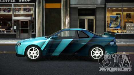 Nissan Skyline R34 Ganleen S3 para GTA 4