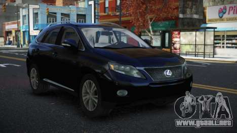 Lexus RX450H Giskax para GTA 4