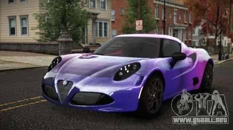 Alfa Romeo 4C Thysteus S8 para GTA 4