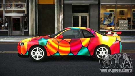 Nissan Skyline R34 Ganleen S11 para GTA 4