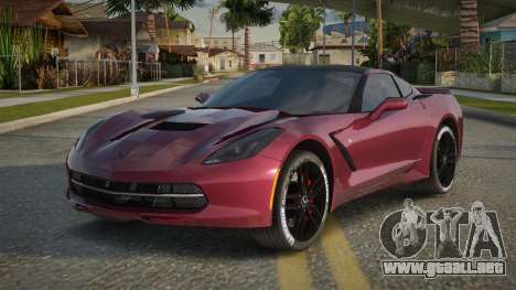 Chevrolet Corvette Z51 C7 14th para GTA San Andreas