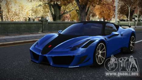 Ferrari 458 Neige para GTA 4