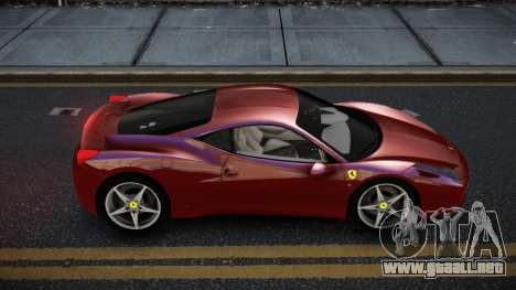 Ferrari 458 Gably para GTA 4
