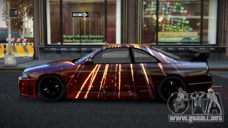 Nissan Skyline R33 Alsonry S12 para GTA 4