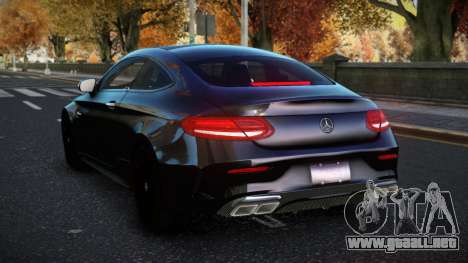 Mercedes-Benz C63 AMG Nedmujava para GTA 4