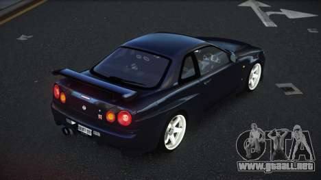 Nissan Skyline R34 Betkam para GTA 4