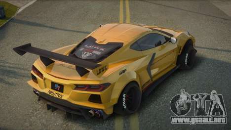 Chevrolet Corvette C8 Liberty Walk para GTA San Andreas