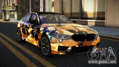 BMW M5 Benlia S12 para GTA 4