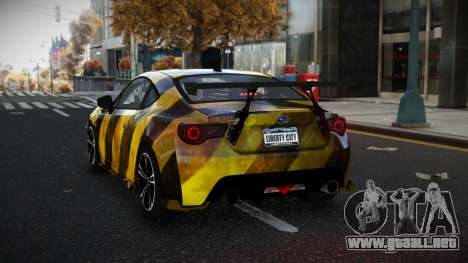 Subaru BRZ Lusem S5 para GTA 4