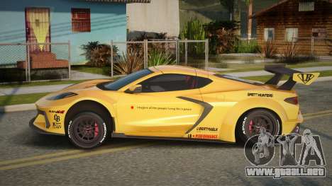 Chevrolet Corvette C8 Liberty Walk para GTA San Andreas