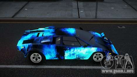 Lamborghini Countach Aireber S8 para GTA 4