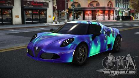Alfa Romeo 4C Lanra S9 para GTA 4