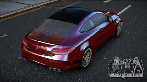 Mercedes-Benz C63 S AMG Divdu para GTA 4