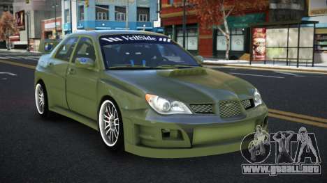 Subaru Impreza Huzsey para GTA 4