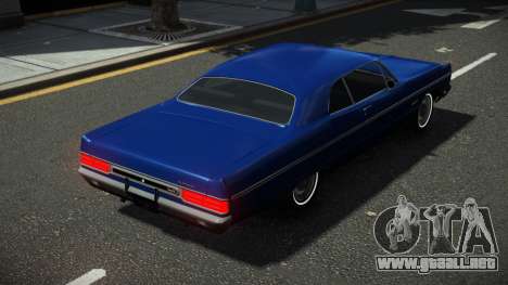 Plymouth Fury Cinxu para GTA 4