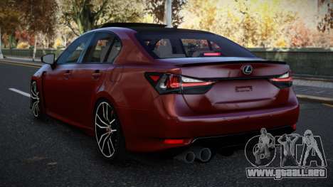 Lexus GS-F Uzul para GTA 4