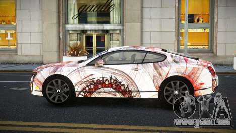 Bentley Continental GT Vinchson S13 para GTA 4