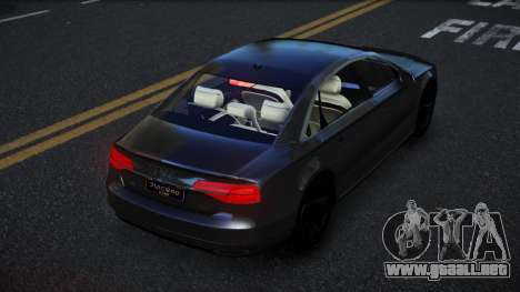 Audi A8L Taqxa para GTA 4