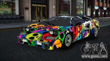 Lamborghini Countach Aireber S4 para GTA 4