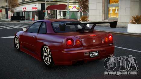 Nissan Skyline R34 Yarnawi para GTA 4
