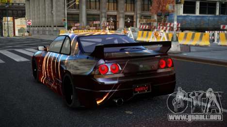 Nissan Skyline R33 Alsonry S12 para GTA 4