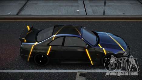 Nissan Skyline R33 Alsonry S9 para GTA 4