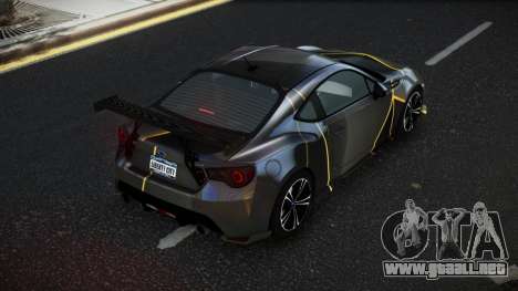 Subaru BRZ Lusem S2 para GTA 4