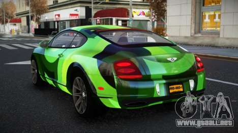 Bentley Continental GT Vinchson S12 para GTA 4