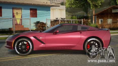 Chevrolet Corvette Z51 C7 14th para GTA San Andreas