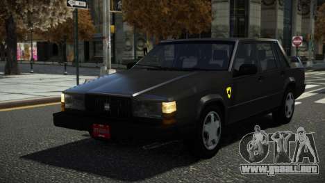 Volvo 740 Voser para GTA 4
