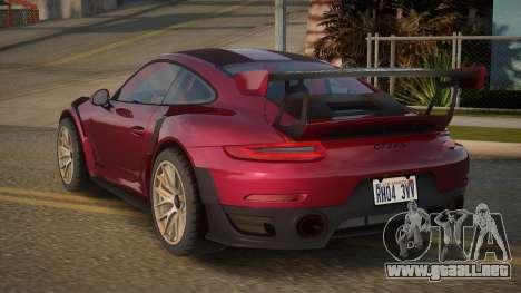Porsche 911 GT2 RS 18th para GTA San Andreas