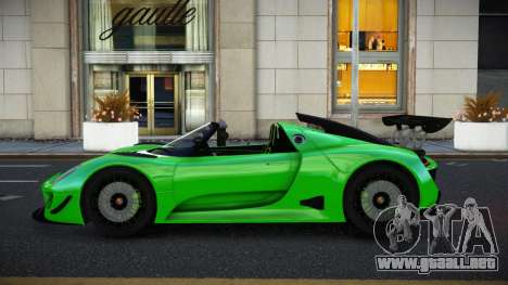 Porsche 918 Taniqik para GTA 4